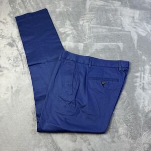 Bonobos Monday Pants‎ Mens 31x32 Blue Tailored Chino Stretch Casual Dress